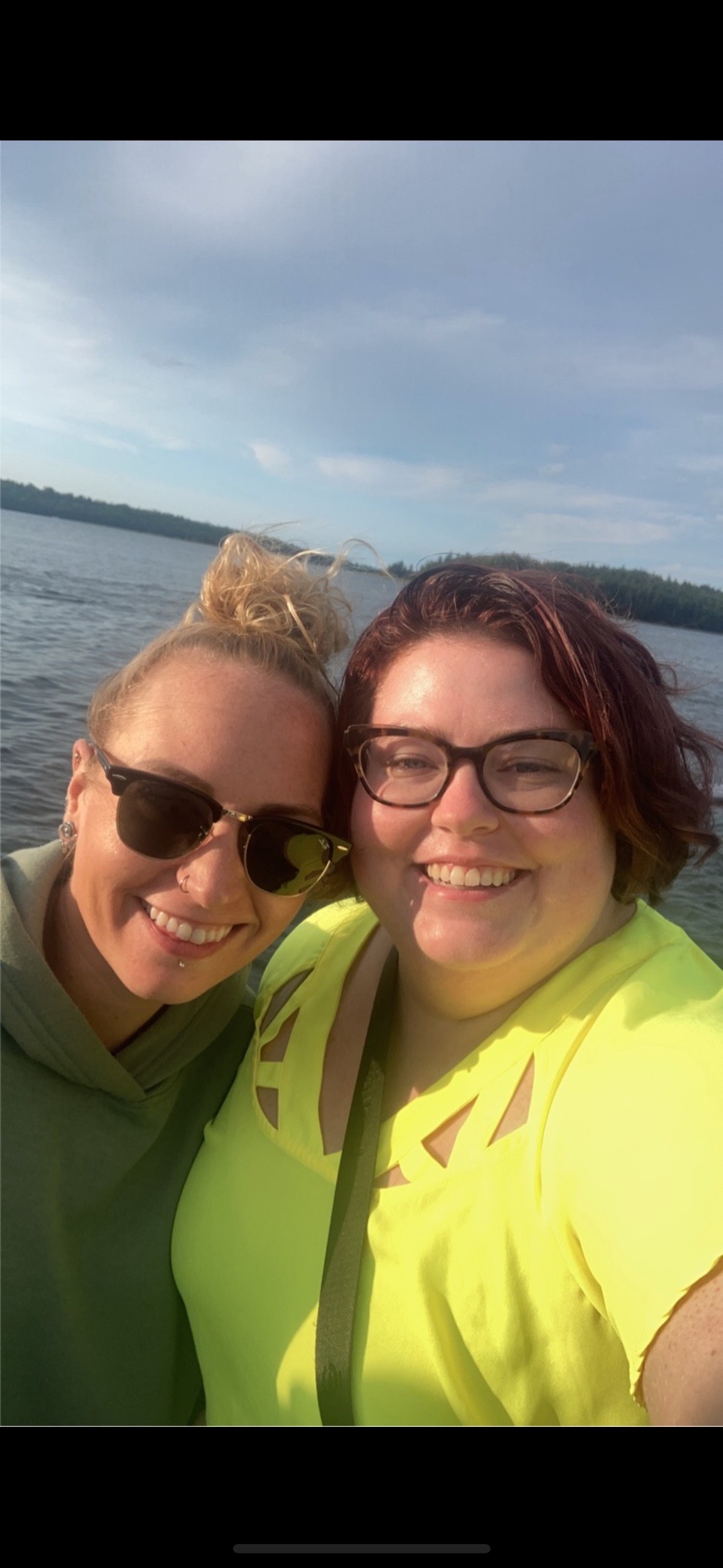 Friend on her side