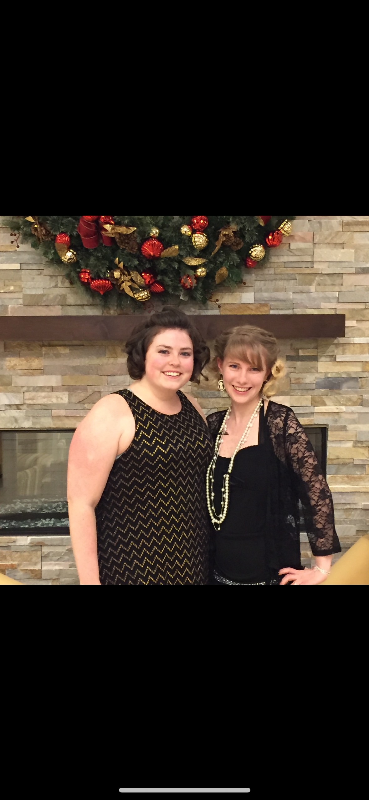 Friend on her side